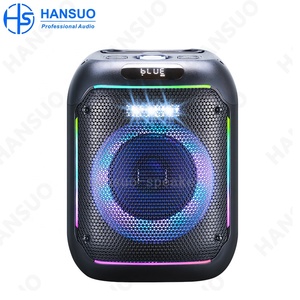 Altavoz de Torre para Sistema de <span class=keywords><strong>Cine</strong></span> <span class=keywords><strong>en</strong></span> <span class=keywords><strong>Casa</strong></span> de 8 Pulgadas con Iluminación LED RGB, Amplificador de Potencia, Woofer para DJ, Altavoz para Fiestas de Fábrica China - Product Image 3