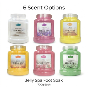 Gel da Bagno Profumato alla Lavanda per Mani e Piedi 750g, Rinfrescante e Idratante, per Pedicure, Uso Professionale e Domestico - Product Image 2