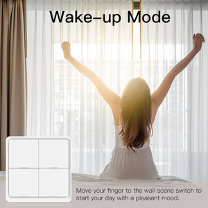 Interruptor de cenário zigbee, interruptor de toque de 4 <span class=keywords><strong>gang</strong></span> 12 scenetuya, interruptor de botão de interruptor de automação de casa inteligente - Product Image 6