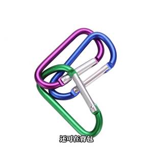 Non. Mousqueton en alliage d'aluminium en forme de D à dégagement rapide, accessoire de voyage extérieur, support de sac - Product Image 4