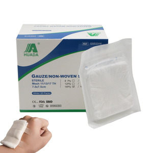 Surgical Medical <strong>Gauze</strong> Swabs Gaza Gasas Sterile Softness Absorbent <strong>Gauze</strong> Pads - Product Image 1