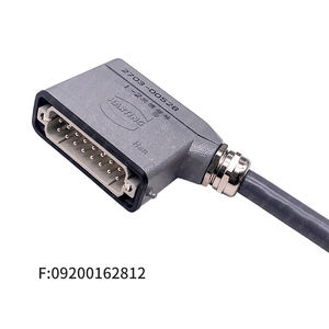 Cable conector resistente al agua de 16 pines con enchufe HARTING para máquina de moldeo por inyección - Product Image 5