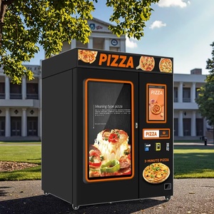 Precio de fábrica Máquina expendedora inteligente Robot automático Comida caliente Máquina Expendedora de pizza completamente automática para la venta - Product Image 2