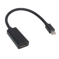 Fabricant de gros plug and play sans retard 4K mini DP vers HDTV câble de conversion haute définition
