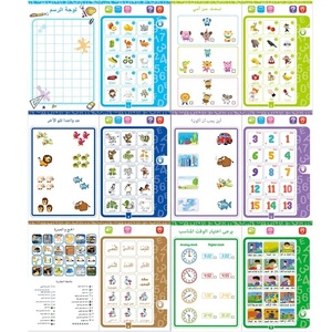 Livre électronique musical éducatif arabe anglais <span class=keywords><strong>lettre</strong></span> <span class=keywords><strong>mots</strong></span> Machine d'apprentissage livre sonore interactif tout-petits apprentissage E-book - Product Image 5