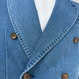 Fabricant de Costumes en <span class=keywords><strong>Jean</strong></span> sur Mesure de Haute Qualité OEM ODM – <span class=keywords><strong>Blazer</strong></span> Décontracté et Habillé pour Hommes - Product Image 3