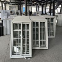 Grilles coulissantes horizontales modernes en PVC à double vitrage insonorisées pour villas, entrepôts, sous-sols et usage extérieur hôtelier