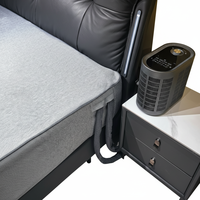 Surmatelas intelligent à refroidissement par eau avec contrôle de température double zone, moniteur de fréquence cardiaque, lavable, pour hôtel, compatible APP/Wi-Fi/Bluetooth, pour un sommeil optimal