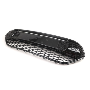 Grille de pare-chocs avant Ford Transit en plastique ABS noir brillant, prise d'air 2014-2018 - Product Image 1