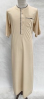 Le dernier Moyen-Orient col en V Maroc hommes Robes avec combinaison vêtements arabes vêtements musulmans hommes musulmans