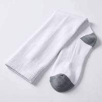 Chaussettes de compression montantes personnalisées avec logo, pression graduée, bord côtelé, pour sport et voyage, performance, OEM ODM