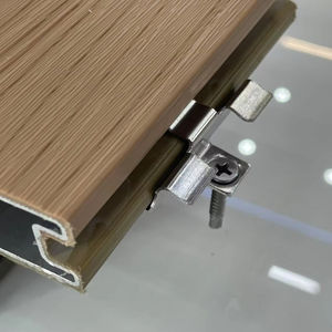 Tarima de Madera Compuesta para Exteriores, Galvanizada, Coextruida, de Acero y WPC, la Más Vendida - Product Image 1