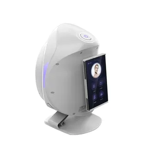 2024 nouveau design scanner de peau intelligent 4d 8 détecteur de peau faciale profonde numérique analyseur d'image de peau complet