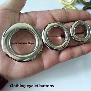 NUOVI Occhielli in Acciaio Inox Placcato 6mm 12mm 20mm 25mm 30mm 40mm <span class=keywords><strong>per</strong></span> Cinture, Borse, Scarpe, Cappelli, Tende, Teli, Striscioni - Product Image 3