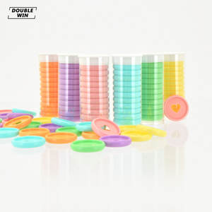 <span class=keywords><strong>Anneaux</strong></span> de liaison en forme de cœur pour pc, couleur personnalisée, vente en gros, disque à bille - Product Image 2