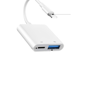 2 Trong 1 <span class=keywords><strong>USB</strong></span> 3.0 Nữ Để 8 <span class=keywords><strong>Pin</strong></span> Nam <span class=keywords><strong>Adapter</strong></span>, Đối Với iPhone OTG <span class=keywords><strong>Adapter</strong></span> 8 <span class=keywords><strong>Pin</strong></span> Nhanh Chóng Sạc Cắm Hỗ Trợ U Đĩa Chuột Và Bàn Phím - Product Image 6