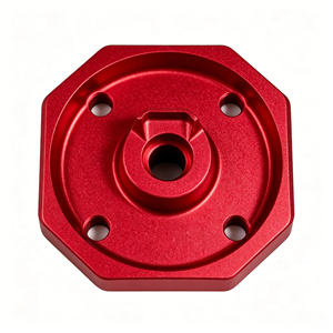 Placa de Brida Octogonal de Aluminio Personalizada, Fresado CNC, Conector Central de Posicionamiento, Accesorio de Automatización No Estándar - Product Image 2