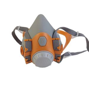 8800 <span class=keywords><strong>Respirator</strong></span> silikon Anti debu EN 140 masker Gas setengah wajah untuk pengamplasan Las metalurgi masker Gas karbon aktif - Product Image 1