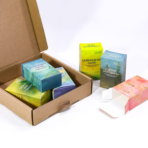 Biểu Tượng Tùy Chỉnh Thân Thiện Với Môi Cứng Giấy Thủ Công Thiết Kế Có Thể Tái Chế Quần Áo Quà Tặng Bưu Phẩm Hộp Cho Vận Chuyển Giá Tốt Kẹo Gói - Product Image 3