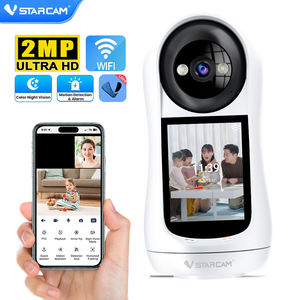 Caméra Dôme Vstarcam CV332 2MP avec Écran 2,8 Pouces, Sans Fil, Panoramique/Inclinaison, Appel Vidéo Bidirectionnel, Détection Humaine, Vision Nocturne, Cloud Intégré - Product Image 1