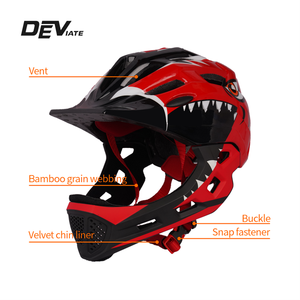 Casco integral de dibujos animados populares de alta calidad para niños para montar en verano ciclismo escalada Montañismo - Product Image 5