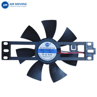 Ventilateurs AM12025L18S 18V DC à roulement à manchon, ventilateurs à support 1225, ventilateur de refroidissement silencieux 12V 12025 pour cuisinière à induction