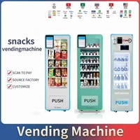 Distributeur automatique de snacks, boissons, préservatifs, cosmétiques et produits médicaux