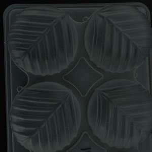 Ücretsiz örnek 6 delik plastik tek kullanımlık mochi donut tepsi macaron blister tepsi Mochi dondurma paketleme tepsisi - Product Image 4