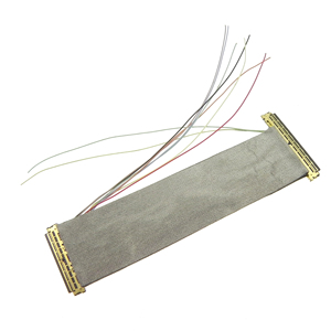 OEM Lengte 40-pins 0,5 mm pitch 20455 PTFE Hoge Temperatuur LVDS Kabel voor Industriële LCD Schermweergave Interne Verbinding - Product Image 6