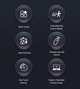 Foxtechrobot <span class=keywords><strong>FOLO</strong></span> M200 Pro Mini Track Châssis Autonome Automatique Suivant Robot - Product Image 5