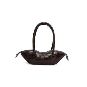 Sac fourre-tout de plage Arioso marron, style décontracté, doublure en PU durable, deux poignées, motif oreiller, portable pour les voyages, les mariages et les affaires - Product Image 1