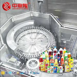 Dolum ve servis için meşrubat dolum makinesi ile tam Set içecek <span class=keywords><strong>CO2</strong></span> karbonatör mikser gazlı Cola cam ambalaj üretim hattı - Product Image 2
