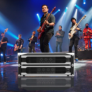 Chuyên nghiệp d-class khuếch đại kỹ thuật số 2U 6 kênh và 8-kênh khuếch đại, với chính xác điều khiển knobs trên bảng điều khiển phía trước - Product Image 4