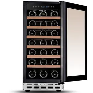 Cosmétiques 130L Petit Réfrigérateur Mini Cave Électrique Distributeur de Vin Machine