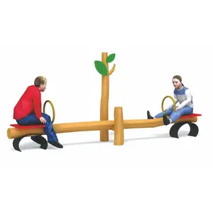 Set Mainan Anak, Tempat Bermain Kayu Keseimbangan Seesaw Anak