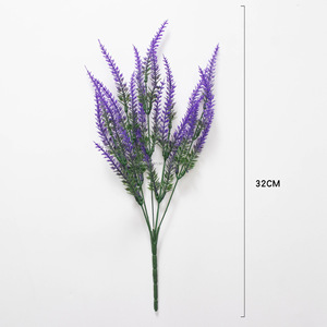 S026 vente en gros <span class=keywords><strong>pas</strong></span> <span class=keywords><strong>cher</strong></span> décoratif fleur artificielle en plastique plantes de <span class=keywords><strong>lavande</strong></span> simulation fleur plante artificielle <span class=keywords><strong>lavande</strong></span> artificielle - Product Image 1
