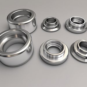 Traitement personnalisé du tour CNC | Aluminium, acier inoxydable, pièces mécaniques <span class=keywords><strong>en</strong></span> titane | Bagues d'étanchéité, manchons d'arbre, roulements - Product Image 3