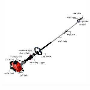 เลื่อยตัดกิ่งไม้สูง เลื่อยโซ่ตัดกิ่งสูง เลื่อยตัดไม้ เครื่องตัด<span class=keywords><strong>ต้น</strong></span>ไม้ - Product Image 1