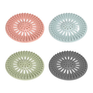 Filtro de desagüe de silicona duradero y ecológico para ducha, baño y cocina, atrapa cabellos, herramienta de limpieza doméstica, ¡el más vendido! - Product Image 1