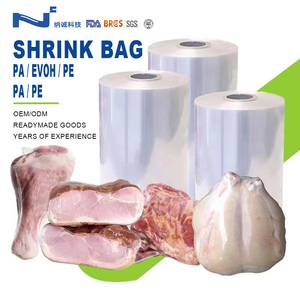 高品质透明聚乙烯热收缩包装薄膜卷定制食品包装透明袋 - Product Image 1