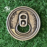 Accessoires de golf de divers marqueurs de balle de conception personnalisée de haute qualité avec votre propre logo marqueur de balle magnétique Clip de chapeau