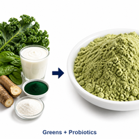 LCHBIO – Extrait végétal en vrac, mélange de probiotiques et prébiotiques verts, poudre de vitamine C soluble, séchée par pulvérisation, qualité cosmétique, usage quotidien