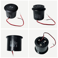 Chargeur de voiture sans fil escamotable 12V 24V 15W à chargement rapide 3.0 pour camions, camping-cars, bateaux, autobus, fourgonnettes – Installation encastrée