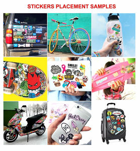 Pegatinas <span class=keywords><strong>de</strong></span> Vinilo Personalizadas, Resistentes al Agua, al Aceite y a Altas/Bajas Temperaturas, Adhesivas, Duraderas, con Diseño <span class=keywords><strong>de</strong></span> Dibujos Animados, Recortadas y Removibles - Product Image 6