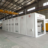 Station de ravitaillement mobile micro portable avec construction en acier pour essence et diesel - Marque JING CAI