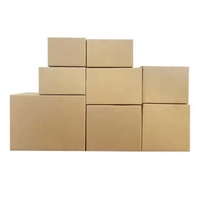 Boîtes d'expédition en carton ondulé réutilisables et écologiques, certifiées FBA, avec matériaux kraft, tailles dégradables et personnalisées