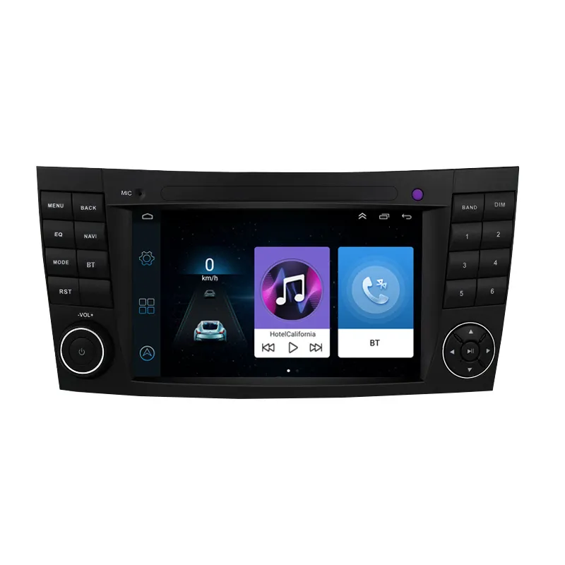 2023 heißer Verkauf Android Autoradio-Player geeignet für Mercedes Benz W211 Auto GPS Navigation mit 7 Zoll 2 32g Autoradio Stereo