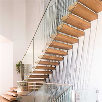 DAIYA balustrade d'escalier en aluminium avec garde-corps en aluminium pour escaliers extérieurs