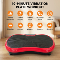 Plateforme vibrante professionnelle pour usage commercial et domestique, idéale pour la réduction de poids et la relaxation musculaire.
