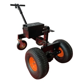 Porte-remorque électrique en acier et chariot de remorquage Capacité maximale de 11 000 livres Réglage de la hauteur sphérique personnalisable Puissance du moteur Pneus - Product Image 6